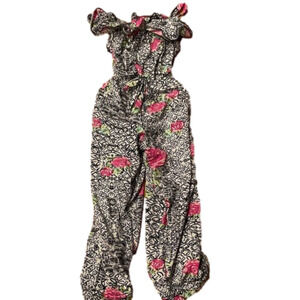 PINK on pink romper size 12 m girls good condition